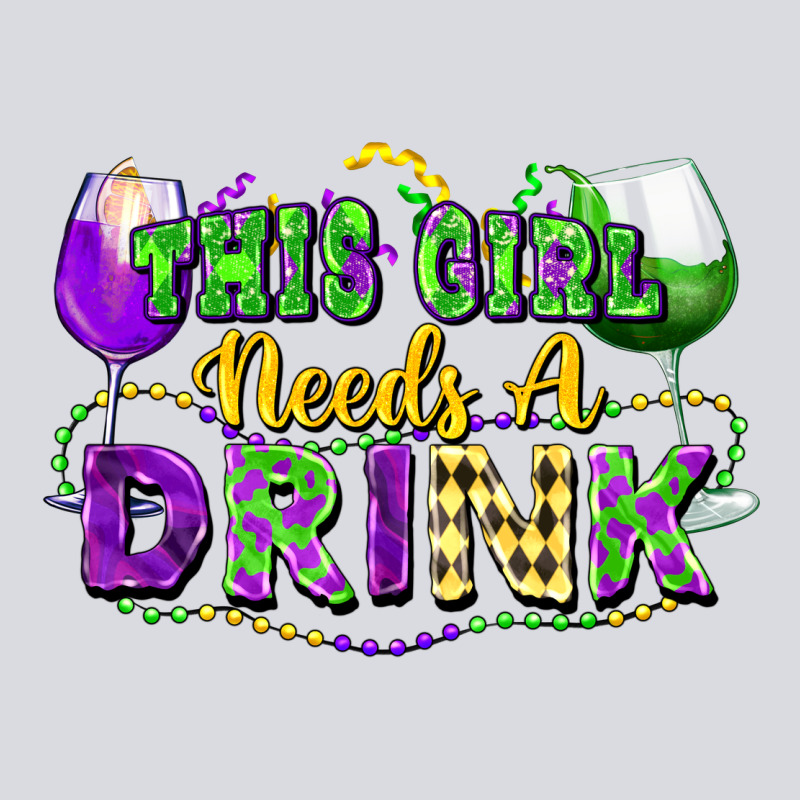This Girl Needs A Drink Zipper Hoodie by FaDigitalArtStudio | Teevron