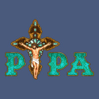Papa Jesus With Cross Vintage Hoodie | Teevron