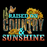 Raised On Country And Sunshine Long Sleeve Tee | Teevron