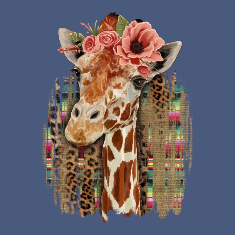 Giraffe With Floral Vintage Hoodie by Bettercallsaul | Teevron