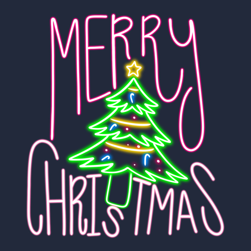 Merry Neon Christmas Premium Sweatshirt by CowhideDigitalArt | Teevron
