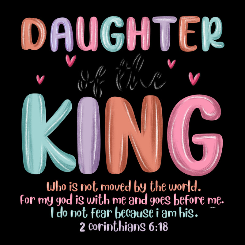 Daughter Of The King Heavy Core Tee by MaliasSmallBusiness | Teevron