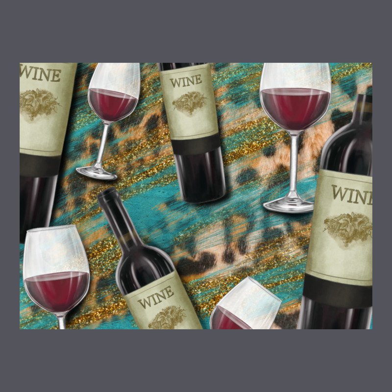 California Wine With Leopard Background Vintage Hoodie by Bettercallsaul | Teevron
