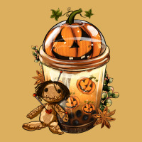 Halloween Jack O Lantern Bobba Cup Premium Hoodie | Teevron