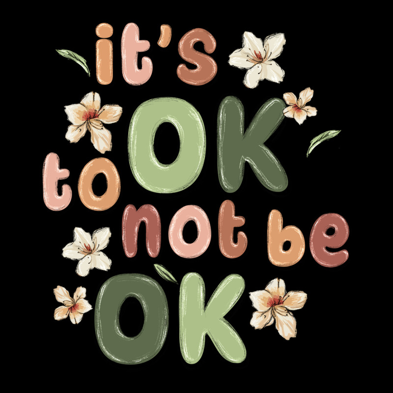 It's Ok To Not Be Ok Heavy Core Tee by MaliasSmallBusiness | Teevron