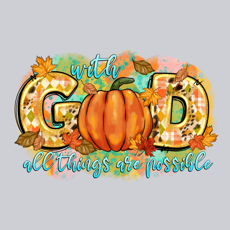 With God All Things Are Possible Heavyweight Sweatshirt by CowGirlArtShop | Teevron