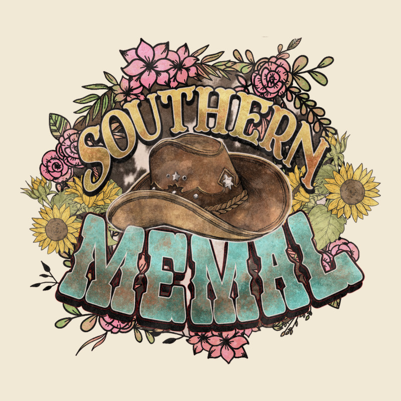 Southern Memal Western Flowers Premium Tee by NancyCooperArtShop | Teevron