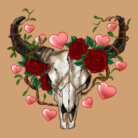 Valentines Bull Skull Vintage Tee | Teevron