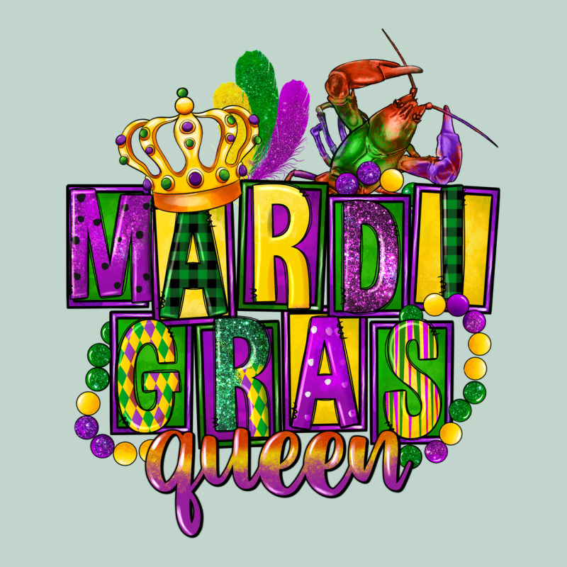 Mardi Gras Queen Zipper Hoodie by FaDigitalArtStudio | Teevron