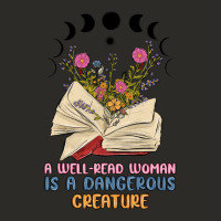 A Well Read Woman Is A Dangerous Creature Heavy Core Tee | Teevron