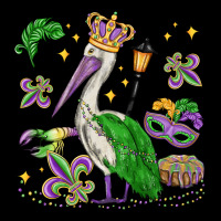 Mardi Gras Pelican Ladies Tee | Teevron