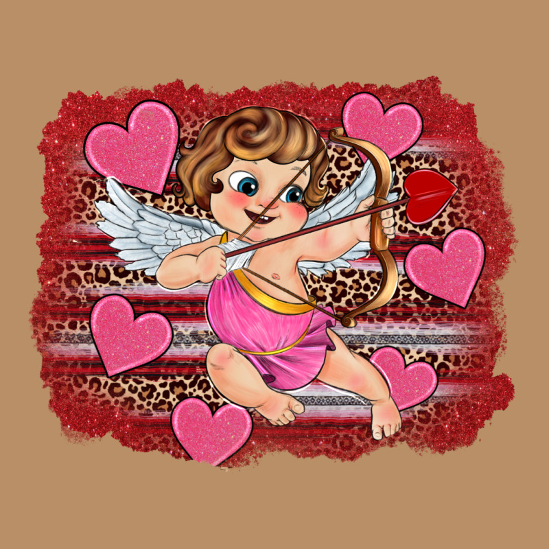 Valentine's Day Cupid Heart Vintage Hoodie by RanaPortraitStore | Teevron