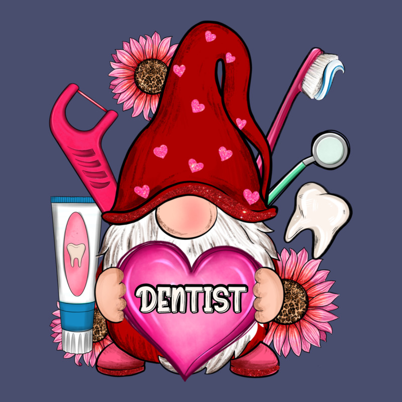 Valentines Day Dentist Gnome Vintage Tee by RanaPortraitStore | Teevron