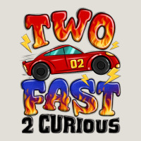 Two Fast Two Curious Boys Birthday Racing Car Heavy Core Tee | Teevron
