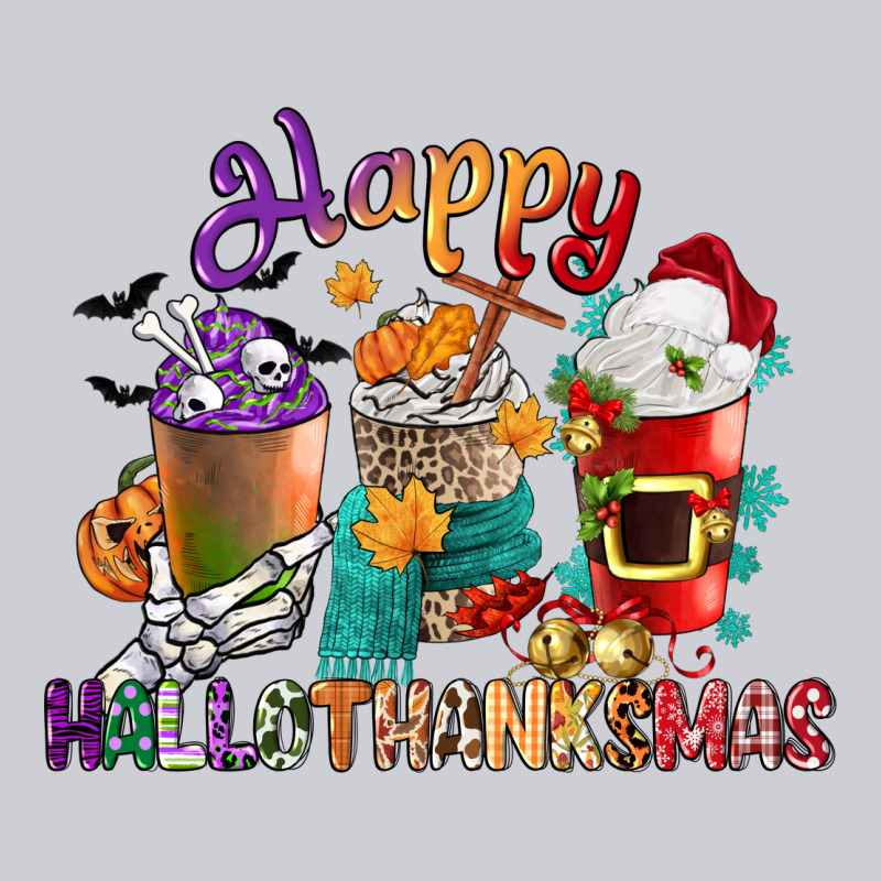 Hallothanksmas Coffee Cups Heavyweight Sweatshirt by CowGirlArtShop | Teevron