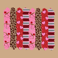 Valentine's Day Brushstrokes Vintage Hoodie | Teevron