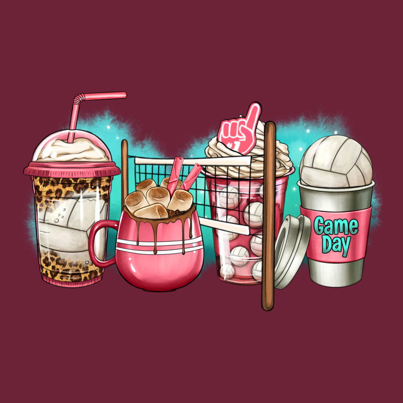 Volleyball Coffee Long Sleeve Tee by Jasminsmagicworld | Teevron