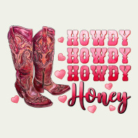 Howdy Howdy Howdy Honey With Cowgirl Boots Urban Heavy Tee | Teevron
