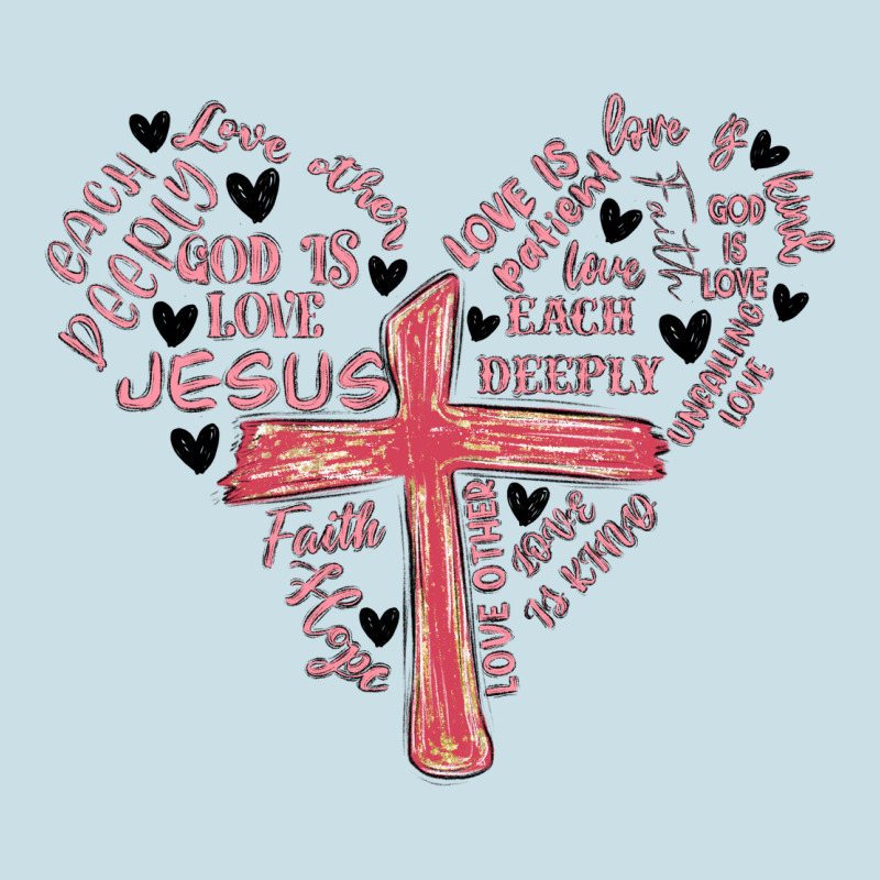 Retro Christian Valentine Ladies Tee by MaliasSmallBusiness | Teevron