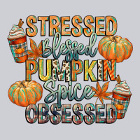 Stressed Blessed Pumpkin Spice Obsessed Heavyweight Sweatshirt | Teevron