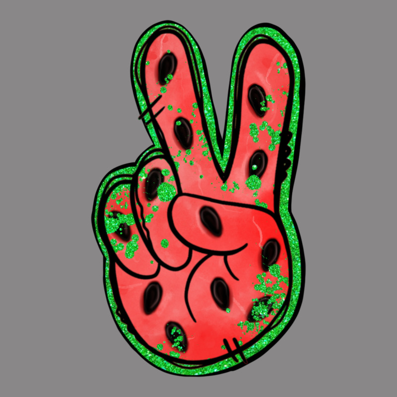 Watermelon Peace Sign Vintage Tee by Jasminsmagicworld | Teevron