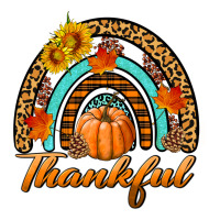 Thankful Pumpkin Rainbow Heavyweight Hoodie | Teevron