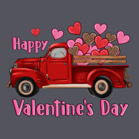 Happy Valentine's Day Truck Hearts Vintage Hoodie | Teevron