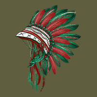 American Flag Indian Headdress Vintage Tee | Teevron