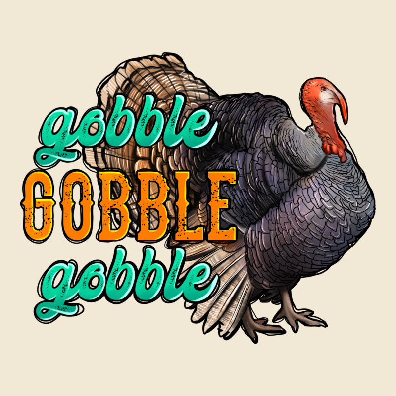 Thanksgiving Turkey Gobble Gobble Ladies Tee by NancyCooperArtShop | Teevron