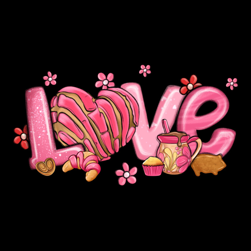 Love Mexican Conchas Valentines Day Ladies Tee by MaliasSmallBusiness | Teevron