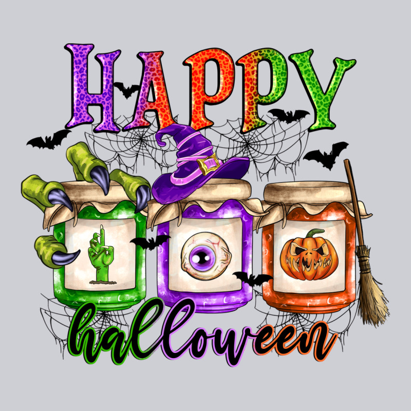 Happy Halloween Jars Heavyweight Sweatshirt by CowGirlArtShop | Teevron