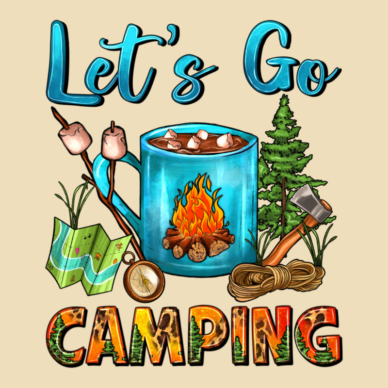 Let's Go Camping Coffee Mug Premium Hoodie by FaDigitalArtStudio | Teevron