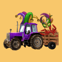 Mardi Gras Mask Crawfish Farm Tractor Vintage Hoodie | Teevron