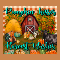 Pumpkin Kisses Harvest Wishes Tumbler Heavyweight Hoodie | Teevron