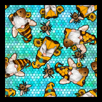 Honey Bee Gnomes Seamless Pattern Premium Sweatshirt | Teevron