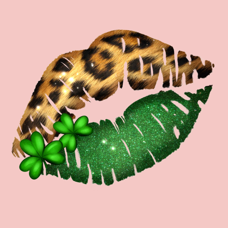 St. Patricks Day Leopard Lips Urban Heavy Tee by Bettercallsaul | Teevron