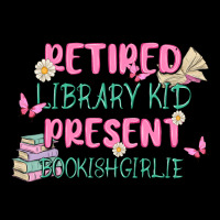 Retired Library Kid Present Bookish Girlie Heavy Core Tee | Teevron