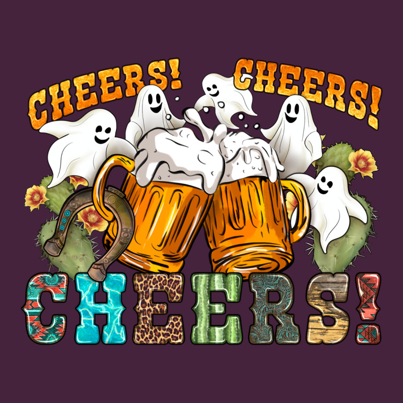 Western Cheers With Ghosts Premium Tee by NancyCooperArtShop | Teevron