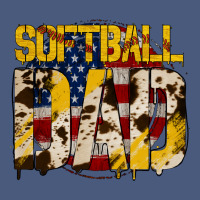 American Softball Dad Vintage Hoodie | Teevron
