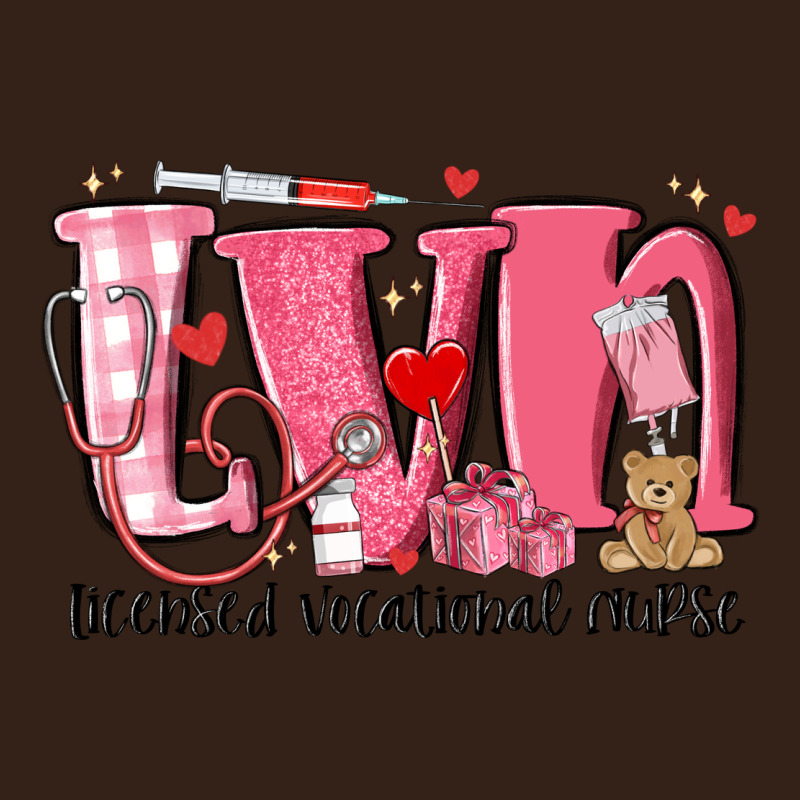 Lvn Licensed Vocational Nurse Valentine's Day Heavy Core Tee by MaliasSmallBusiness | Teevron