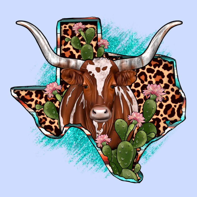 Texas Longhorn Texas Map Urban Heavy Tee by JahusDesignShop | Teevron