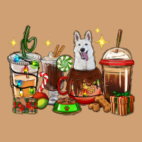 Christmas Coffee Cups With White Shepherd Vintage Tee | Teevron