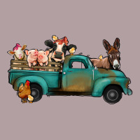 Farm Animals Truck Vintage Hoodie | Teevron