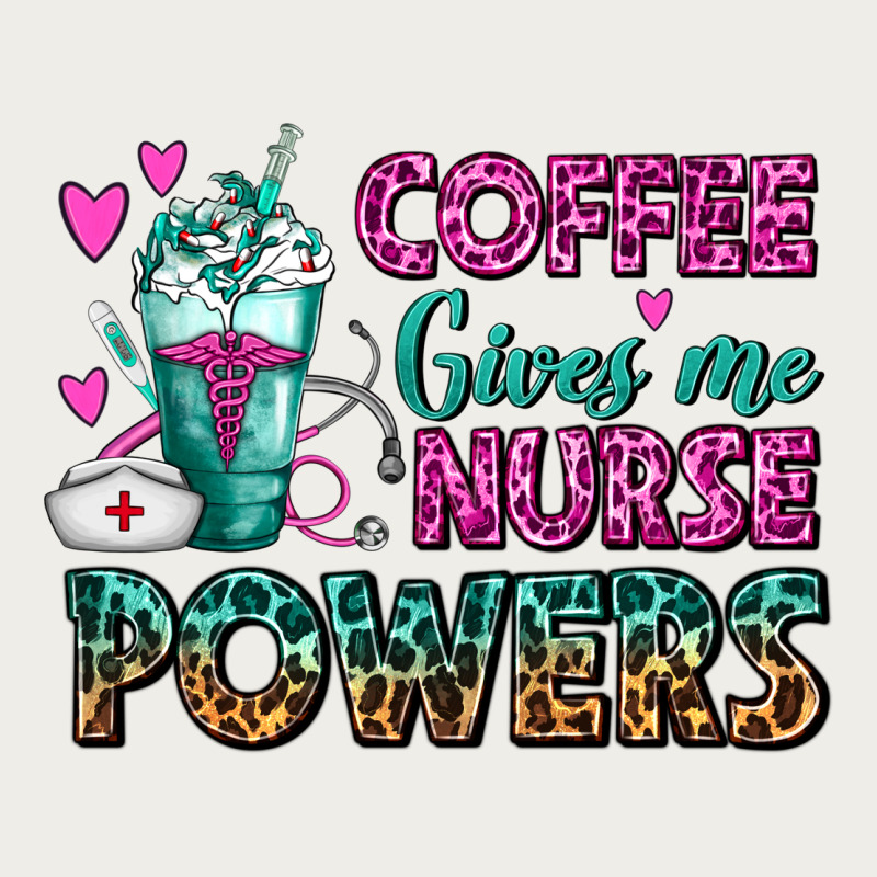 Coffee Gives Me Nurse Powers Zipper Hoodie by FaDigitalArtStudio | Teevron