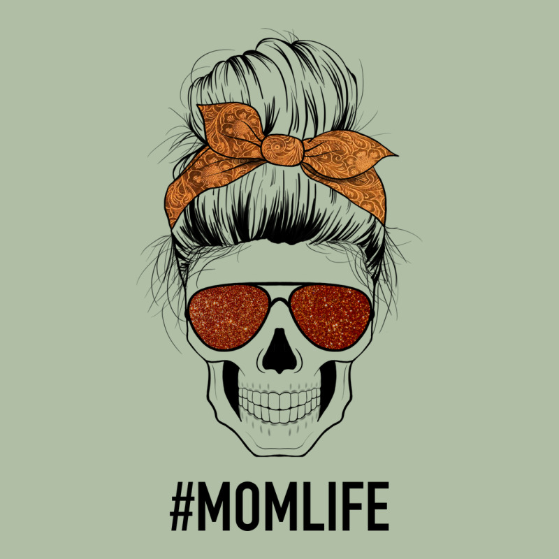Glitter Western Patterned Mom Skull Urban Heavy Tee by Bettercallsaul | Teevron