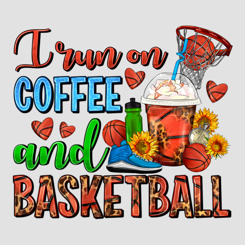 I Run On Coffee And Basketball Frappe Premium Hoodie by FaDigitalArtStudio | Teevron