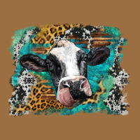 Holstein Cow Leopard And Western Background Vintage Tee | Teevron