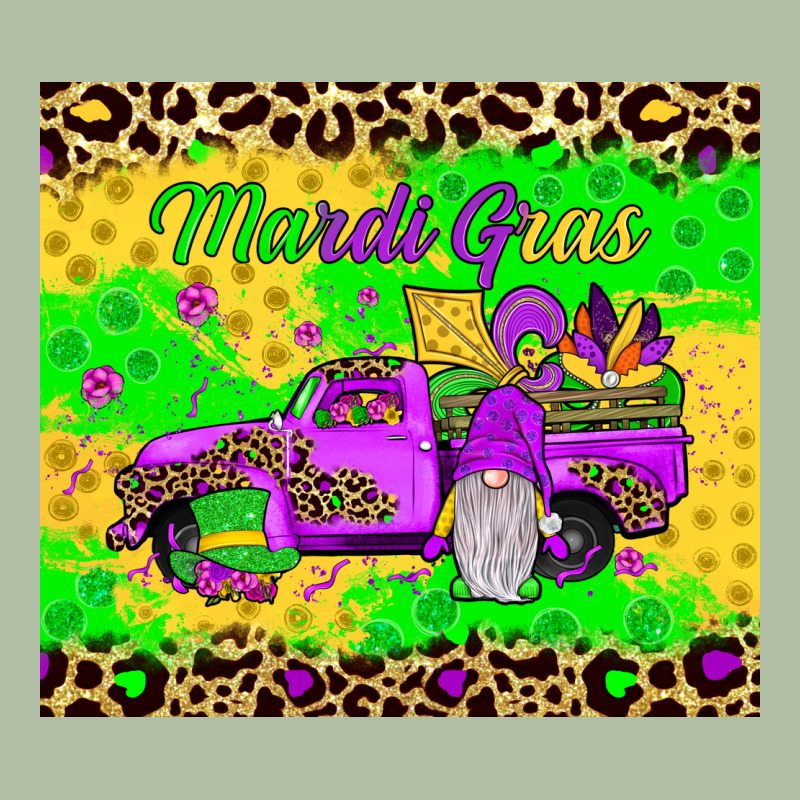 Mardi Gras Gnome Truck Urban Heavy Tee by JahusDesignShop | Teevron