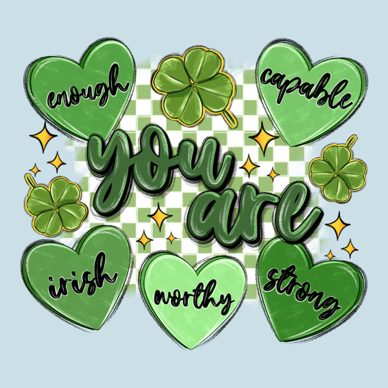 St. Patrick's Day Positive Affirmations Ladies Tee by MaliasSmallBusiness | Teevron