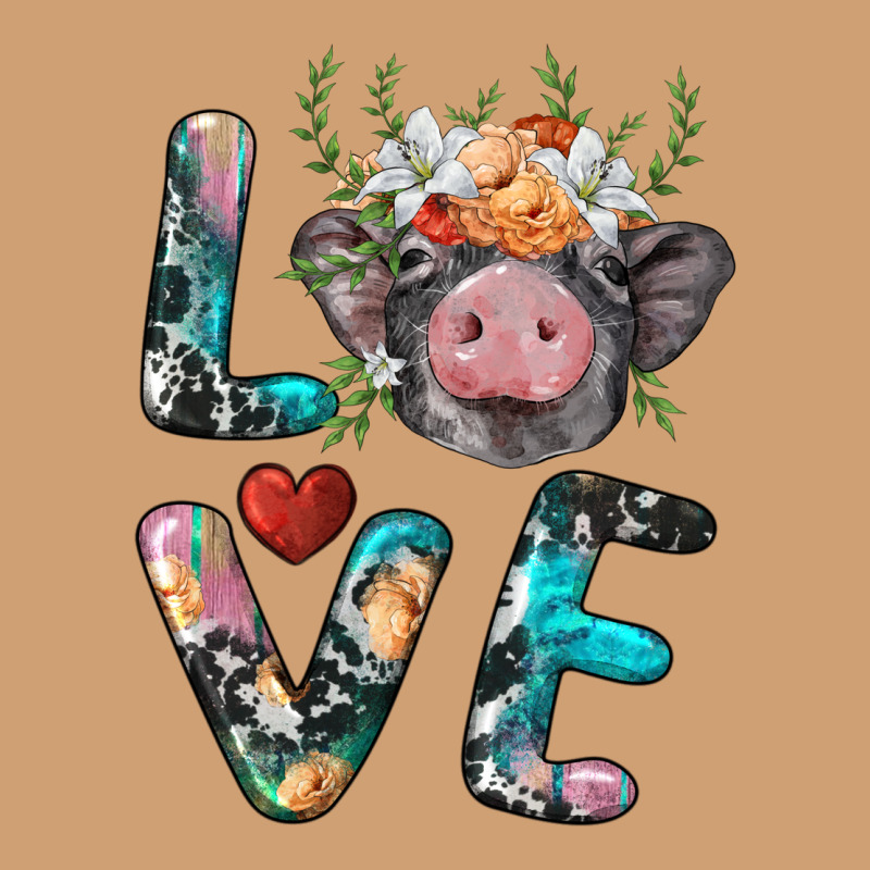 Pig Love Vintage Tee by BarkalooDesign | Teevron